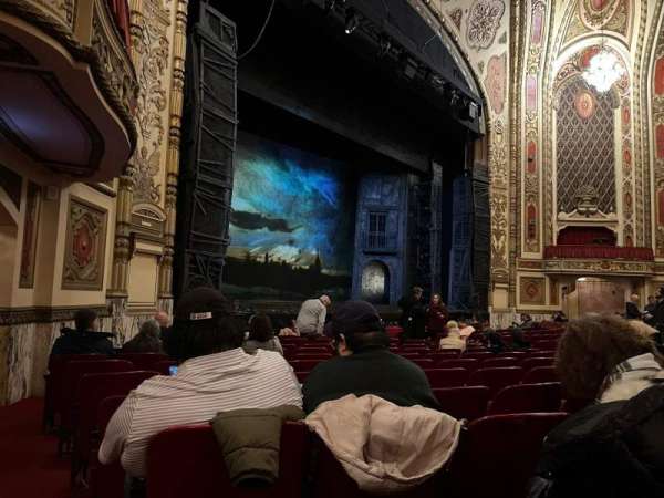 Cadillac Palace Theater, section: Orchestra L, row: M, seat: 35