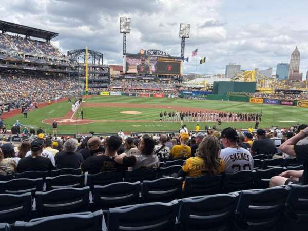 PNC Park, section: 113, row: U, seat: 13