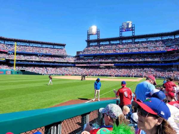 Citizens Bank Park, section: 138, row: 8, seat: 14