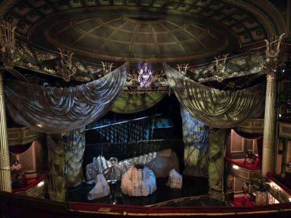 His Majesty's Theatre, London, section: Grand Circle, row: C, seat: 24