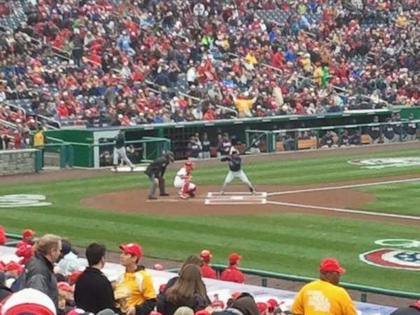 Nationals Park, section: 131, row: BB, seat: 11
