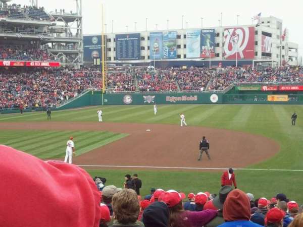 Nationals Park, section: 131, row: BB, seat: 11