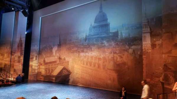Vivian Beaumont Theater, section: Orchestra R, row: J, seat: 501