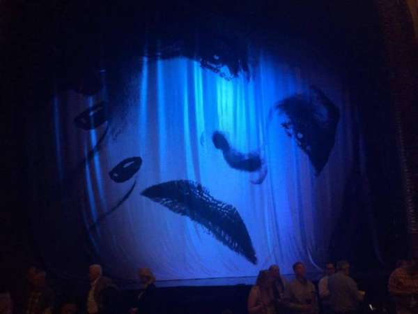 Palace Theatre, Broadway, section: Orchestra, row: H, seat: 117