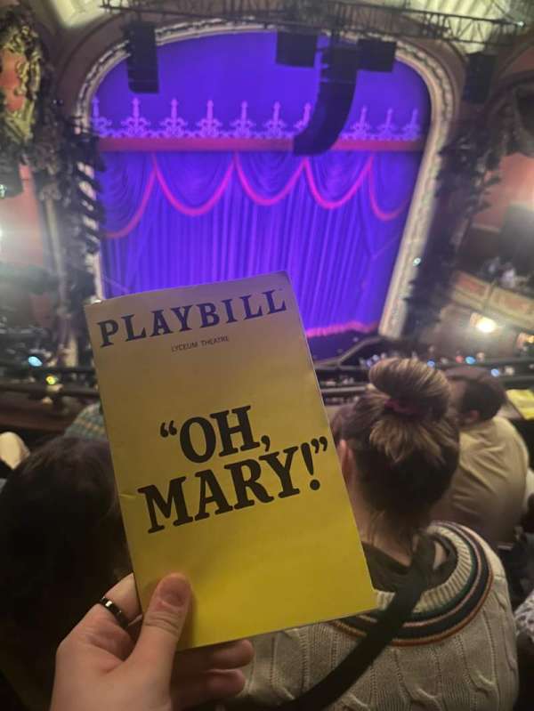 Lyceum Theatre, Broadway, section: Balcony L, row: C, seat: 11