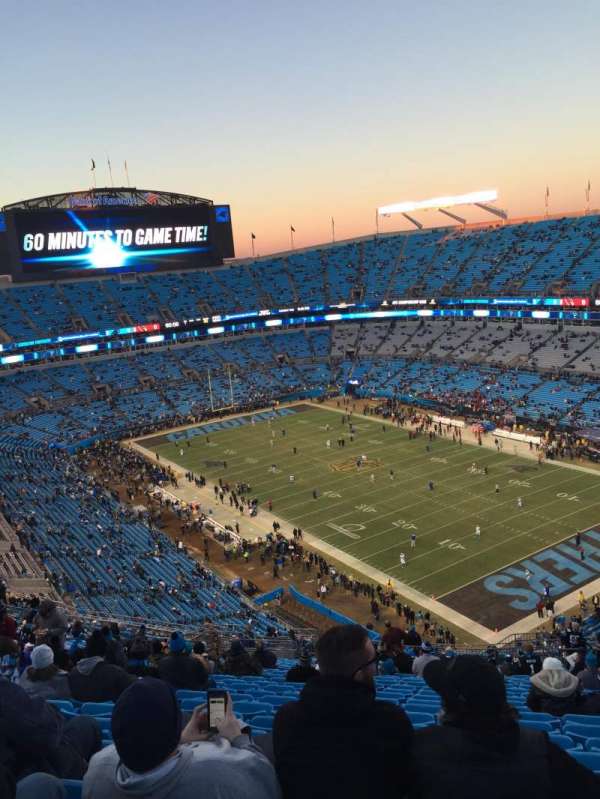 Bank of America Stadium, section: 506, row: 19, seat: 5