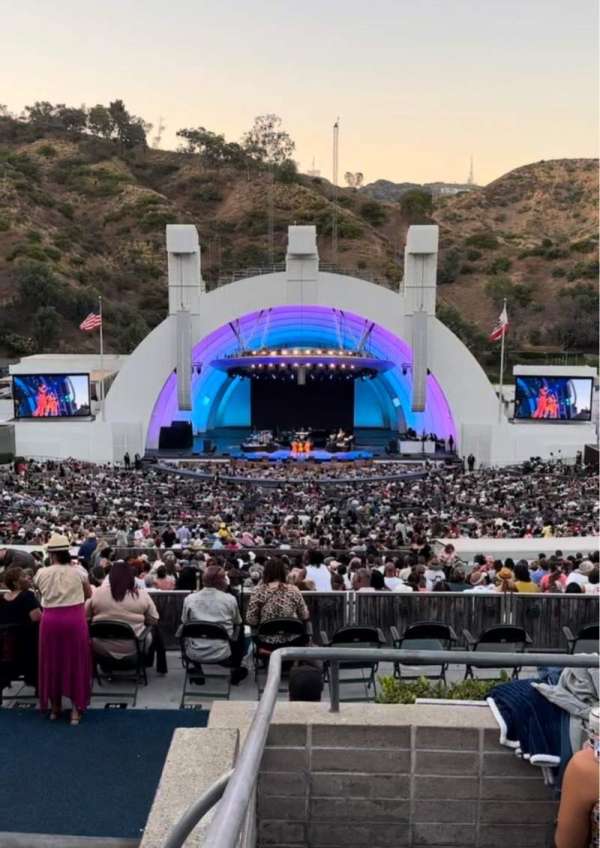 Hollywood Bowl, section: N1, row: 6, seat: 10