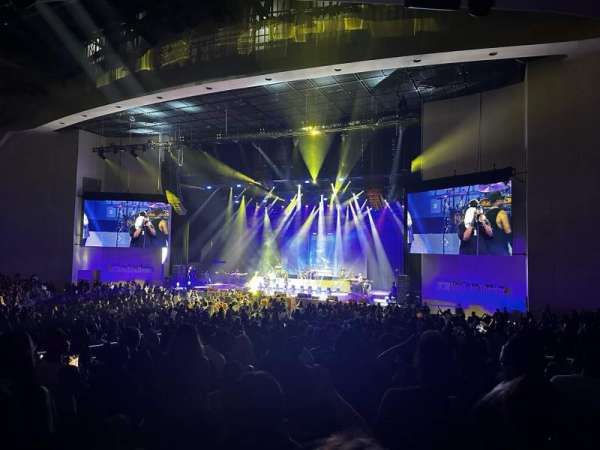 YouTube Theater, section: 104, row: X, seat: 12