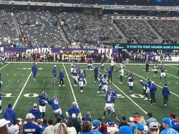 MetLife Stadium, section: 142