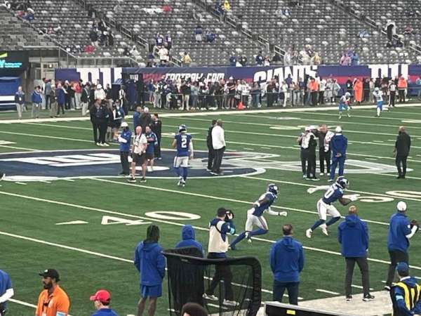 MetLife Stadium, section: 142