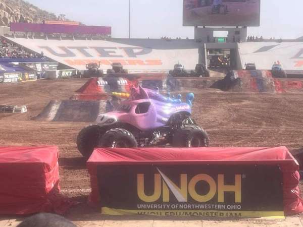 Sun Bowl Stadium, section: 14, row: 16, seat: 19