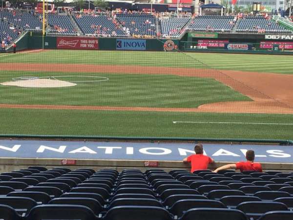 Nationals Park, section: 129, row: V, seat: 13