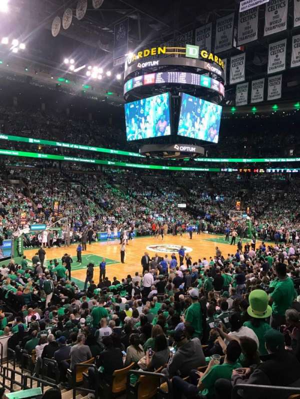 TD Garden, section: Old Loge 15, row: 16, seat: 2