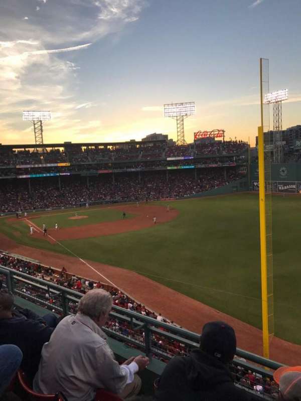 Fenway Park, section: Right Field Box 93, row: C, seat: 2