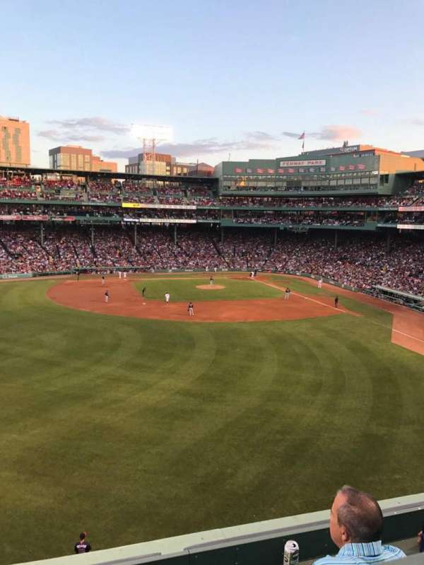 Fenway Park, section: Green Monster 6, row: 2, seat: 3