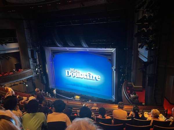 Stephen Sondheim Theatre, section: Mezzanine R, row: JJ, seat: 16