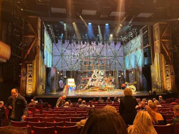 Stephen Sondheim Theatre, section: Orchestra C, row: N, seat: 116