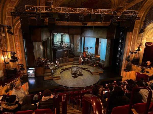 Walter Kerr Theatre, section: Mezzanine L, row: H, seat: 1