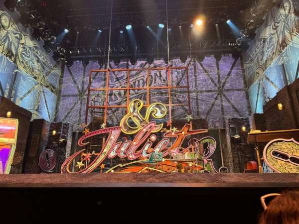 Stephen Sondheim Theatre, section: Orchestra C, row: B, seat: 106