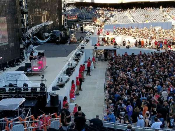 Soldier Field, section: 243, row: 1, seat: 9