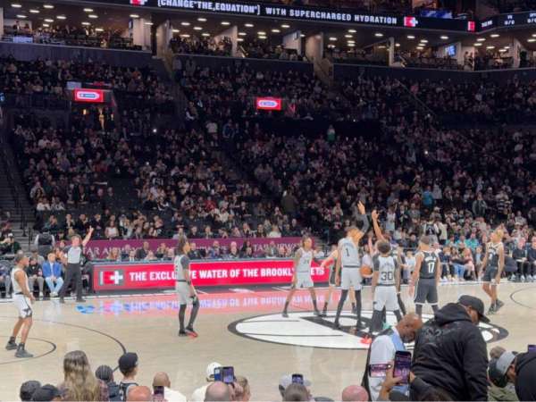Barclays Center, section: 25, row: 6, seat: 6