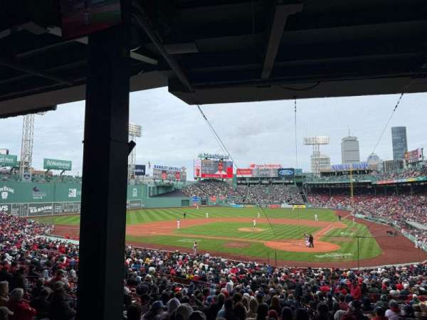 Fenway Park, section: Grandstand 23, row: 7, seat: 11