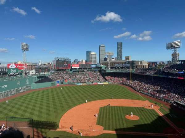 Fenway Park, section: Pavilion Box 6, row: 3, seat: 11