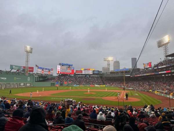 Fenway Park, section: Loge Box 137, row: HH, seat: 5