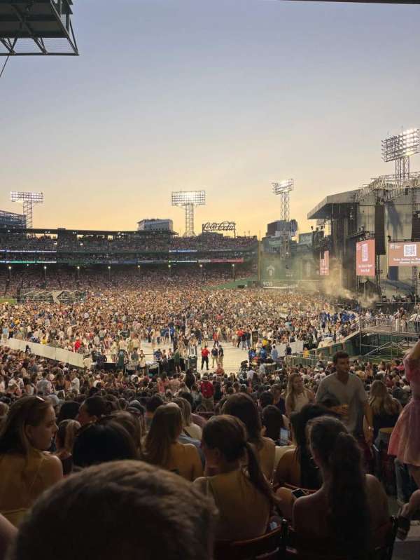 Fenway Park, section: Grandstand 4, row: 2, seat: 3