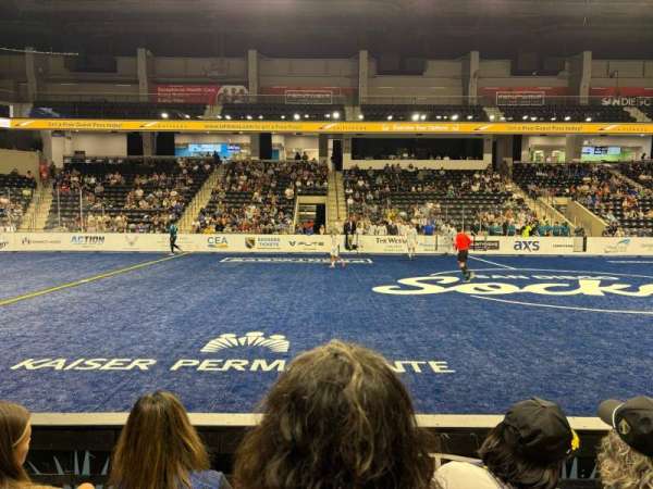 Frontwave Arena, section: 106, row: 3, seat: 4