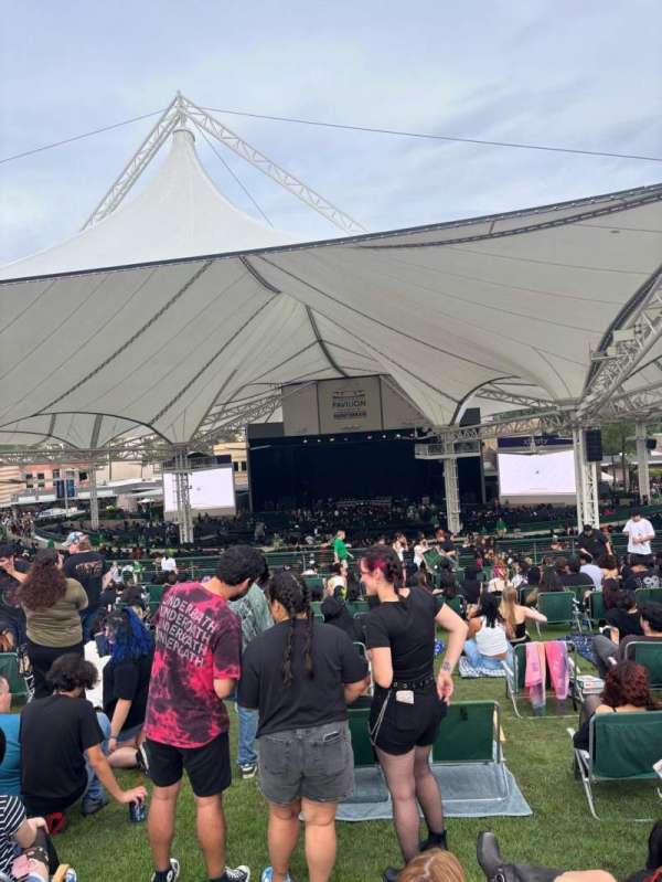 Cynthia Woods Mitchell Pavilion, section: lawn