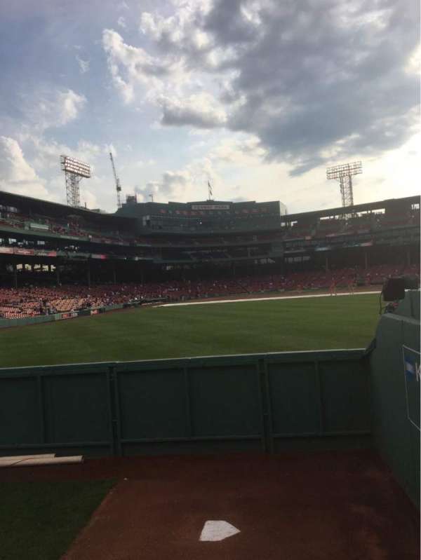 Fenway Park, section: Bleacher 42, row: 1, seat: 5