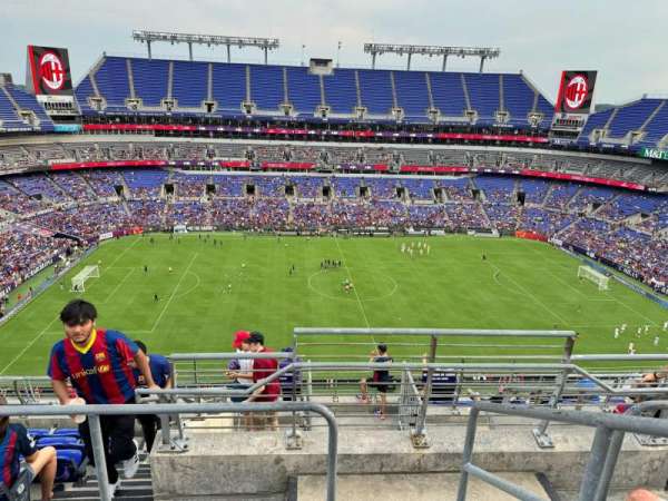 M&T Bank Stadium, section: 501, row: 11, seat: 1