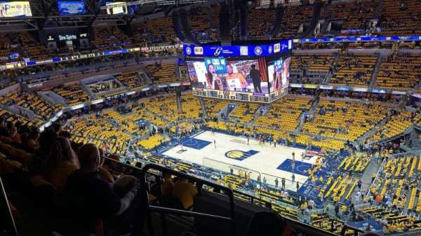 Gainbridge Fieldhouse, section: 206, row: 10, seat: 15