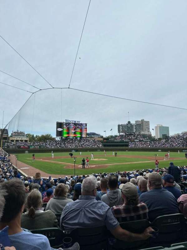 Wrigley Field, section: 119, row: 8, seat: 6
