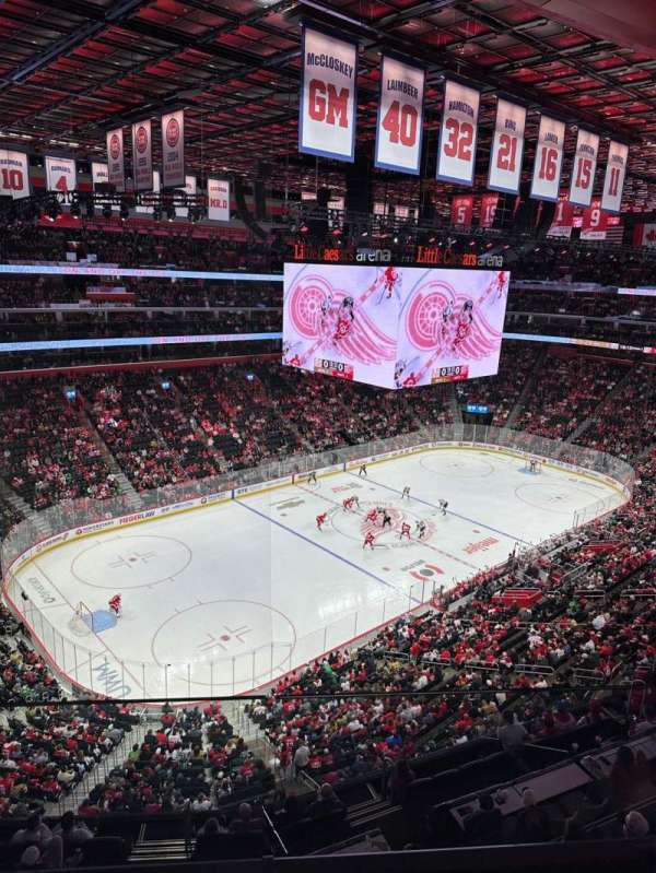 Little Caesars Arena, section: 230, row: 2, seat: 10