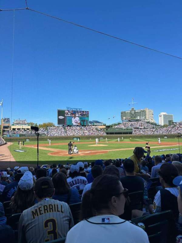 Wrigley Field, section: 19, row: 13, seat: 8