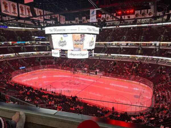 United Center, section: 315, row: 2, seat: 3