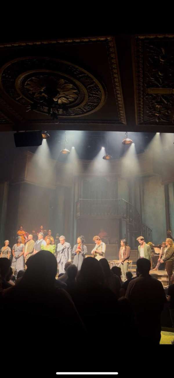 Walter Kerr Theatre, section: Orchestra R, row: P, seat: 2