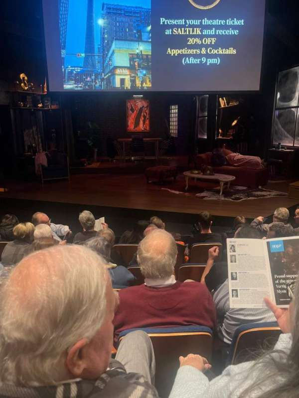 Vertigo Theatre, section: Centre, row: F, seat: 12