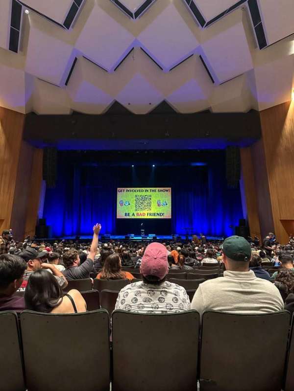 Terrace Theater, section: Orchestra, row: 20, seat: 36