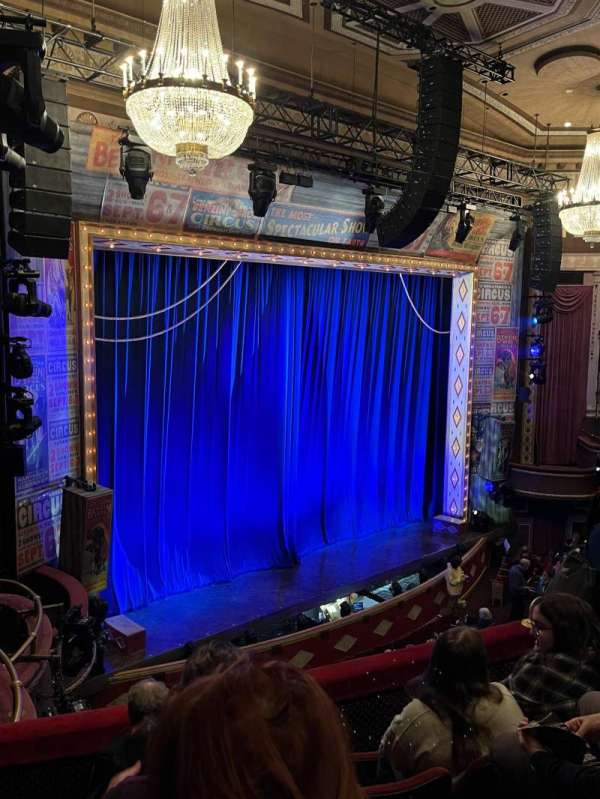 Imperial Theatre, section: Rear Mezzanine L, row: E, seat: 108