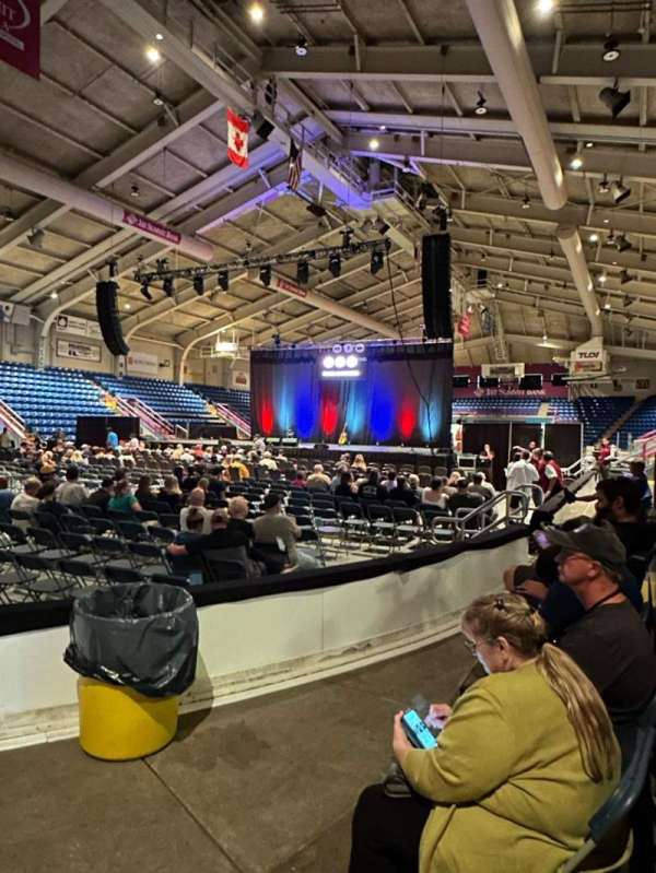 1st Summit Arena, section: 22, row: B, seat: 10