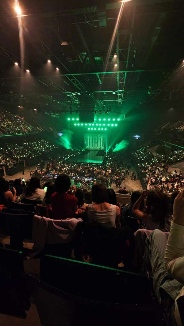Adidas Arena, section: Balcon M, row: 73, seat: 14