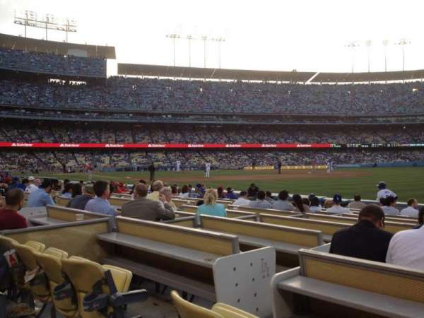 Dodger Stadium, section: 40FD, row: B, seat: 4