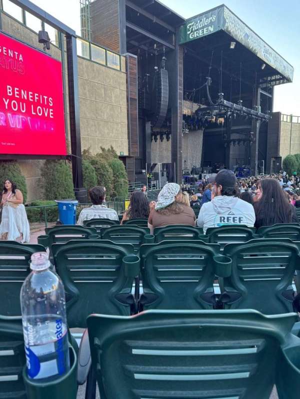 Fiddler's Green Amphitheatre, section: 103, row: UU, seat: 148