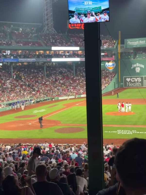 Fenway Park, section: Grandstand 15, row: 13, seat: 24