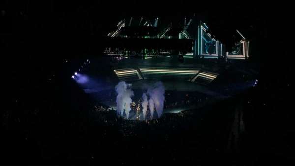 Toyota Center, section: 416, row: 7, seat: 17