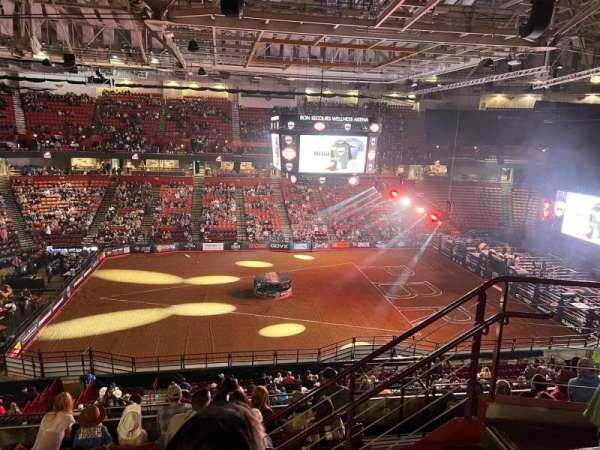 Bon Secours Wellness Arena, section: 202, row: F, seat: 4