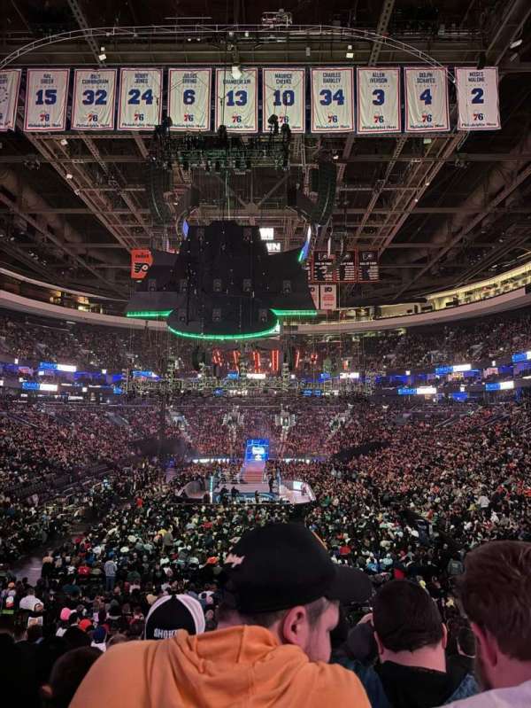 Xfinity Mobile Arena, section: 107, row: 23, seat: 11